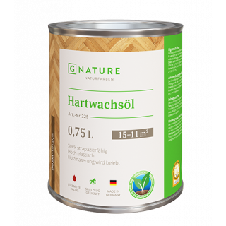 Gnature Масло с твердым воском 255 для деревянных полов Hartwachsöl - фото - 1