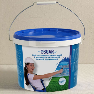 Клей для стеклообоев и малярных стеклохолстов Oscar готовый к применению - фото - 1